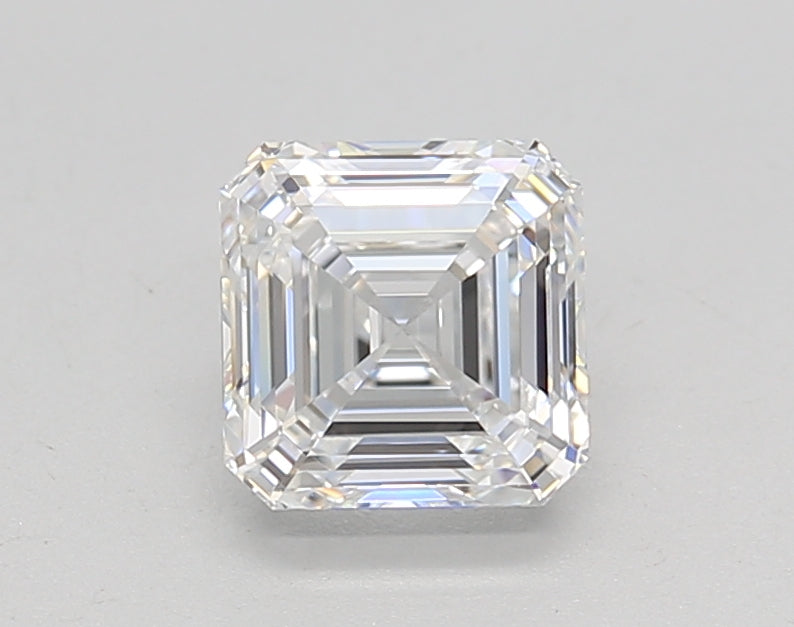 IGI gecertificeerd 1,03 CT Square Emerald Lab Gegroeide diamant, VVS1 Clarity, D Color