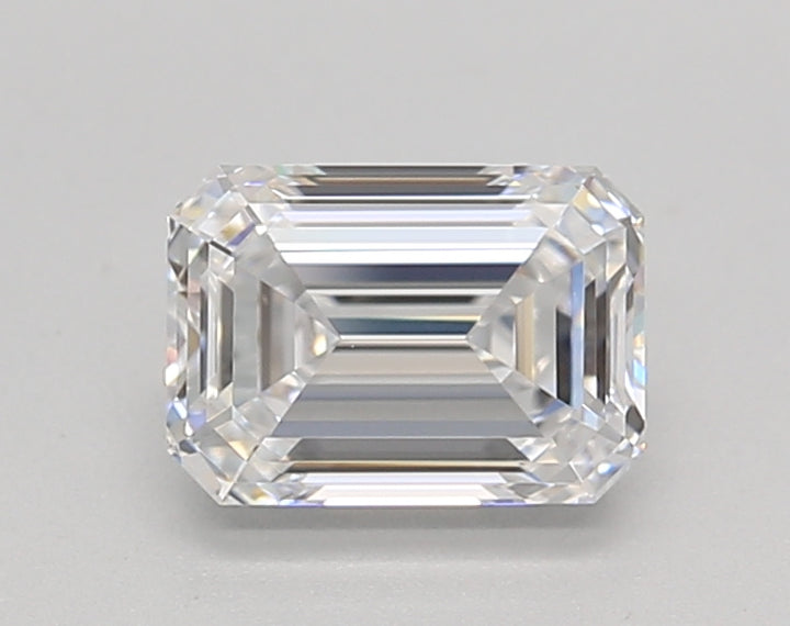 IGI bersertifikat 1,04 ct zamrud cut lab-tumbuh berlian, kejelasan vvs1