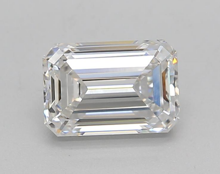IGI bersertifikat 1,04 ct zamrud cut lab-tumbuh berlian, kejelasan vvs2