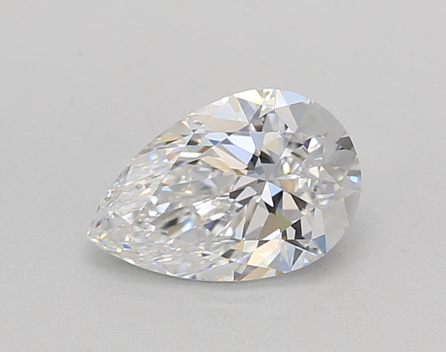 IGI bersertifikat 1,04 ct berlian laboratorium berbentuk pir, kejernihan vvs1, warna d