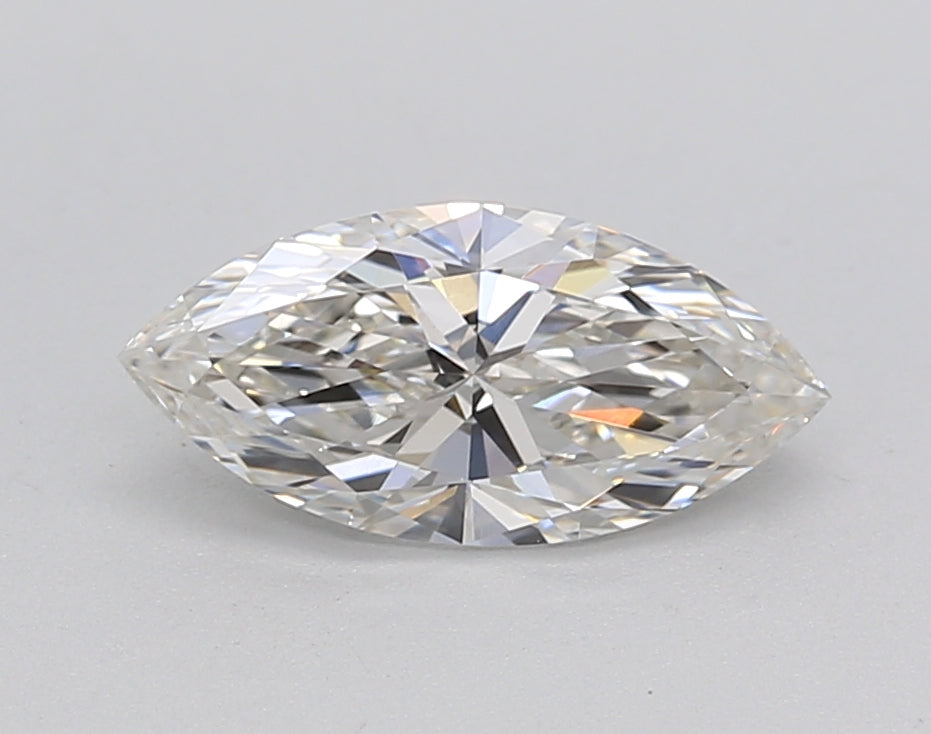 IGI Certified 1.04 CT Marquise Lab Gegroeide diamant, VVS2 Clarity, H Color