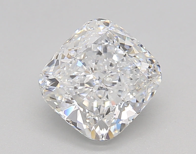 IGI Certified 1.50 CT Cushion Cut Lab-Grown Diamond - D Color, VS2 Clarity
