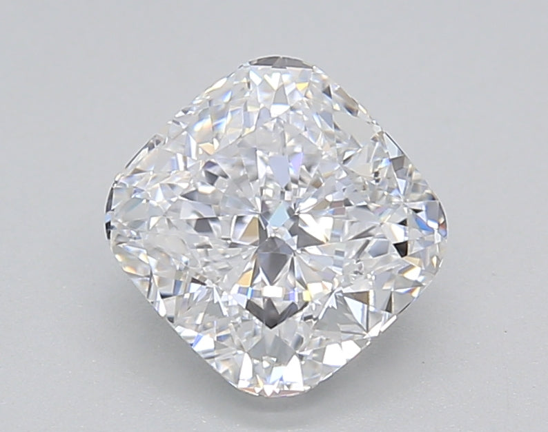 IGI Certified 1.50 CT Cushion Cut Lab-Grown Diamond - D Color, VVS2 Clarity