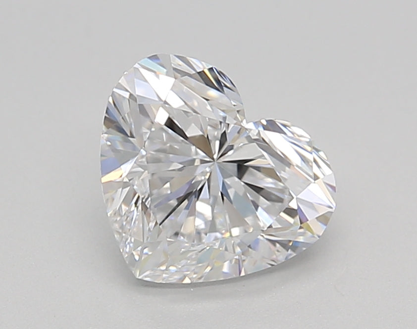 IGI Certified 1.50 CT Heart-Cut Lab-Grown Diamond, VS1, D Color