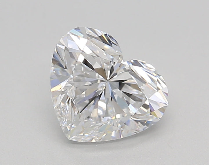IGI Certified 1.50 CT Heart-Cut Lab-Grown Diamond, VS1, D Color
