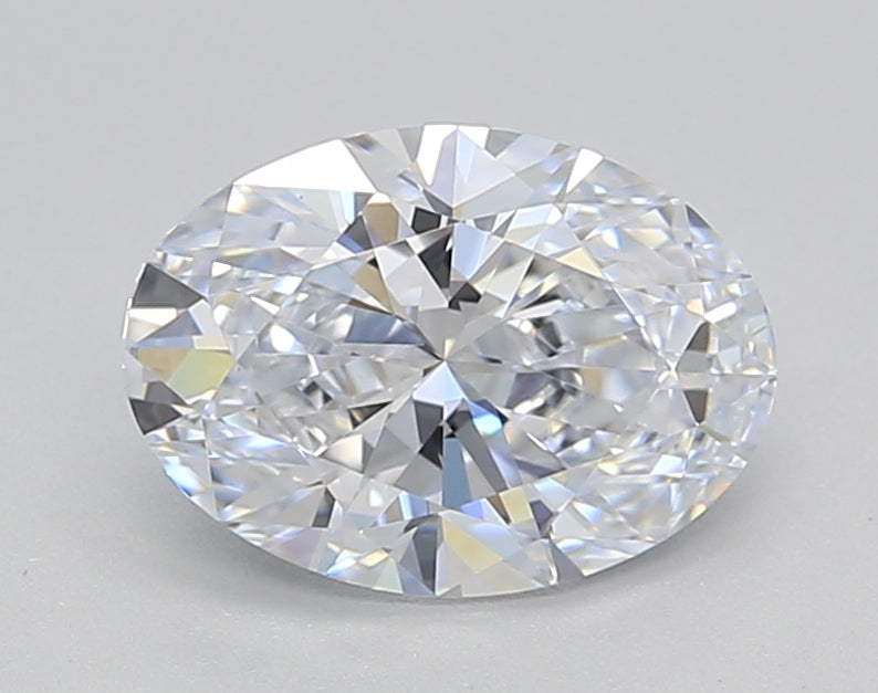 IGI Certified 1.50 CT Oval Cut Lab-Grown Diamond, E Color, VS1 Clarity