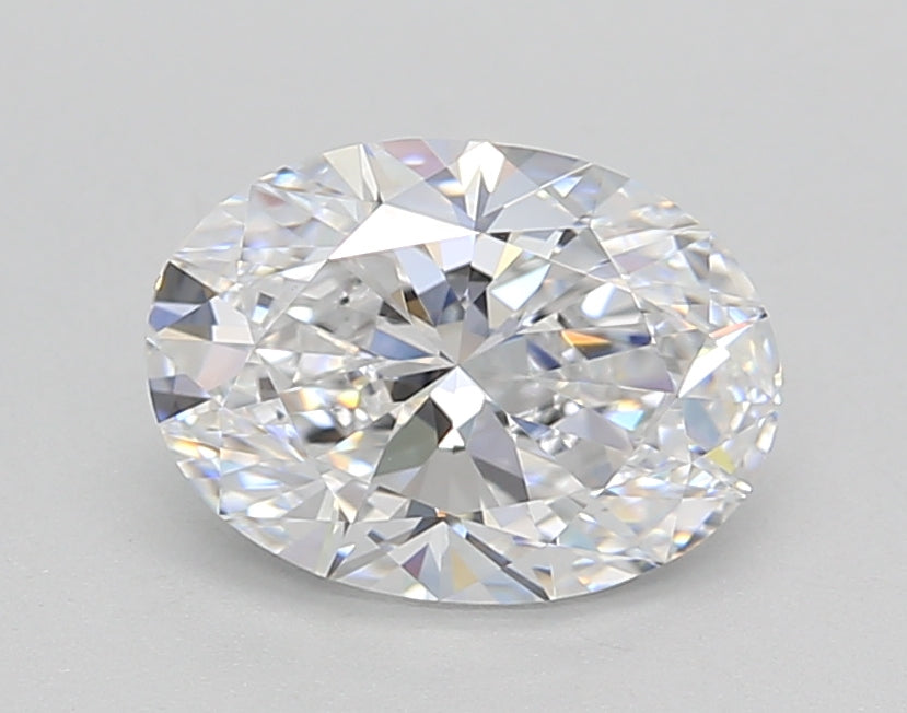 IGI Certified 1.50 CT Oval HPHT Lab-Grown Diamond: D Color, VVS2 Clarity