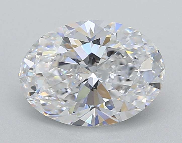 IGI Certified 1.50 CT Oval HPHT Lab-Grown Diamond: D Color, VVS2 Clarity