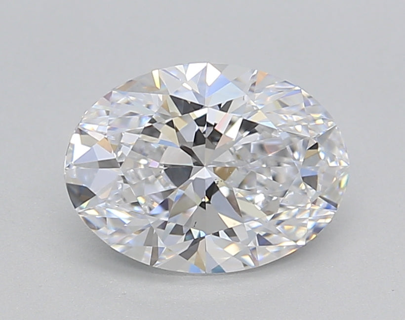 IGI Certified 1.50 CT Oval Lab-Grown Diamond - D Color, VS1 Clarity