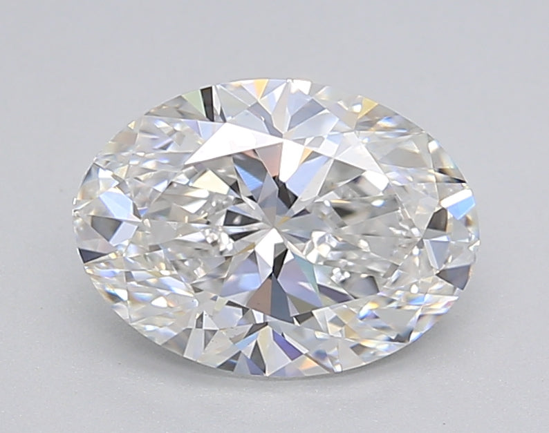 IGI Certified 1.50 CT Oval Lab-Grown Diamond - E Color, VS1 Clarity