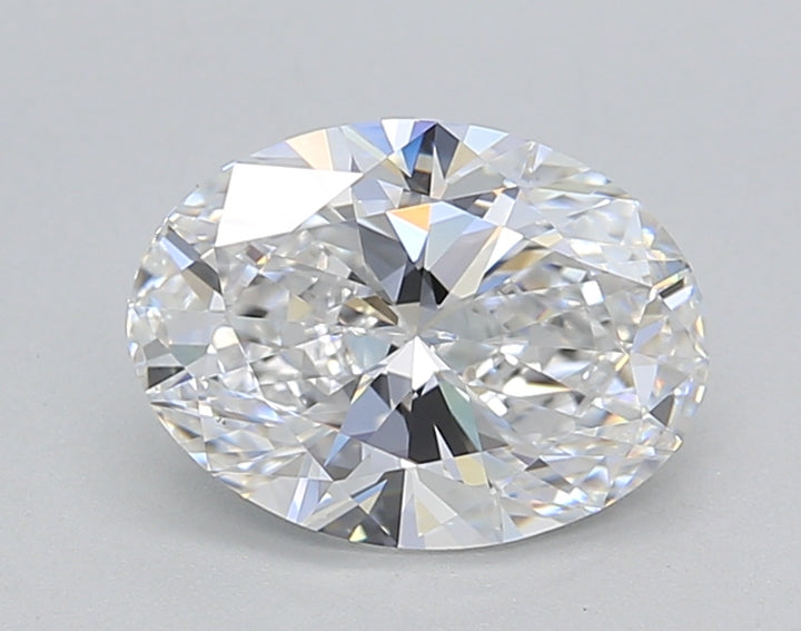 IGI Certified 1.50 CT Oval Lab-Grown Diamond: D Color, VS1 Clarity