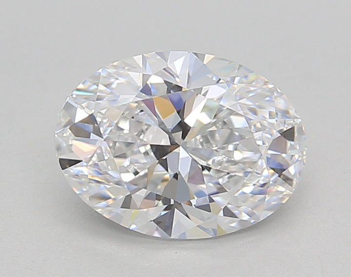 IGI Certified 1.50 CT Oval Lab-Grown Diamond: D Color, VVS1 Clarity