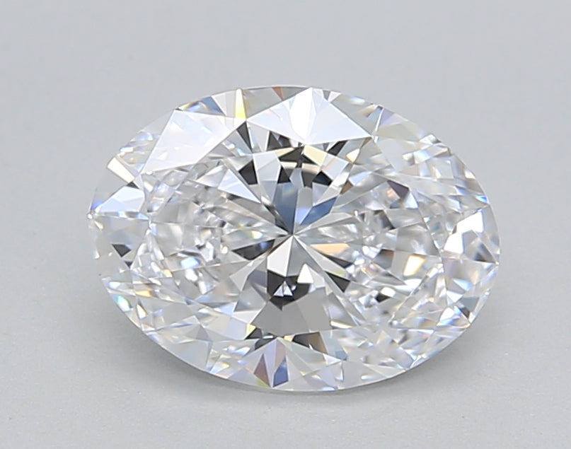 IGI Certified 1.50 CT Oval Lab-Grown Diamond: D Color, VVS1 Clarity