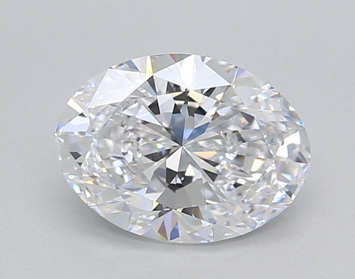 IGI Certified 1.50 CT Oval Lab-Grown Diamond: D Color, VVS1 Clarity