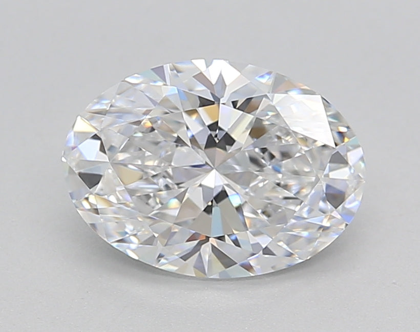 IGI Certified 1.50 CT Oval Lab-Grown Diamond: D Color, VVS1 Clarity