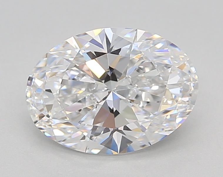 IGI Certified 1.50 CT Oval Lab-Grown Diamond: D Color, VVS1 Clarity
