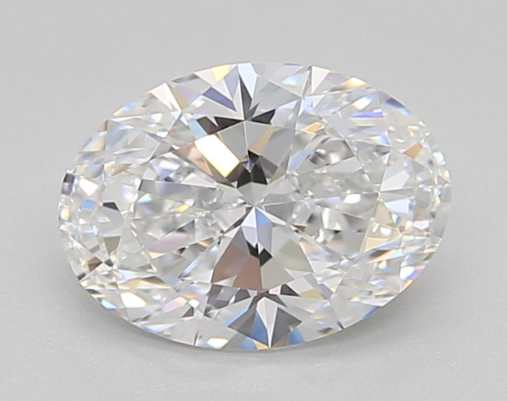 IGI Certified 1.50 CT Oval Lab-Grown Diamond: D Color, VVS1 Clarity