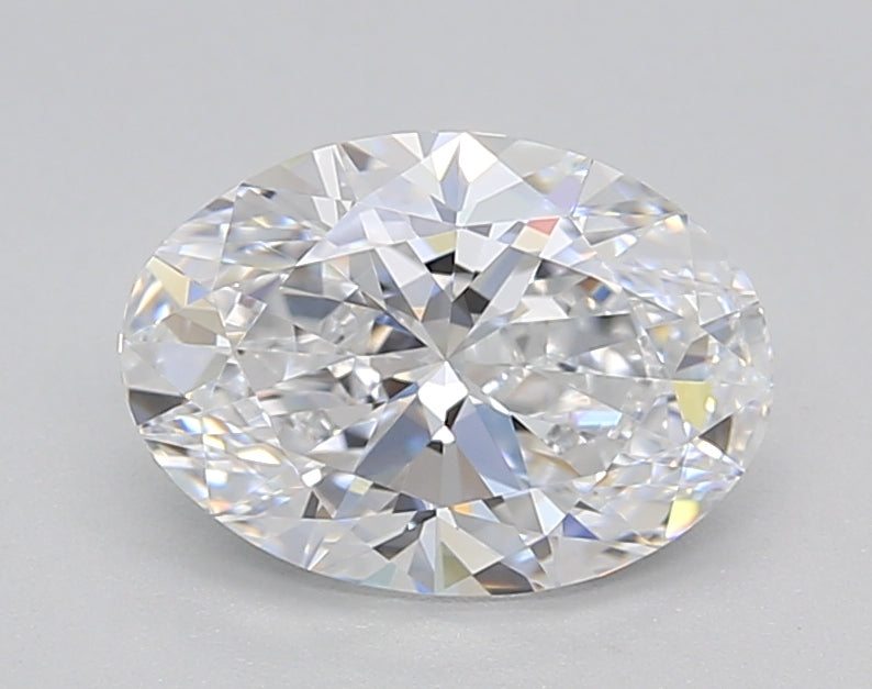 IGI Certified 1.50 CT Oval Lab-Grown Diamond: D Color, VVS1 Clarity