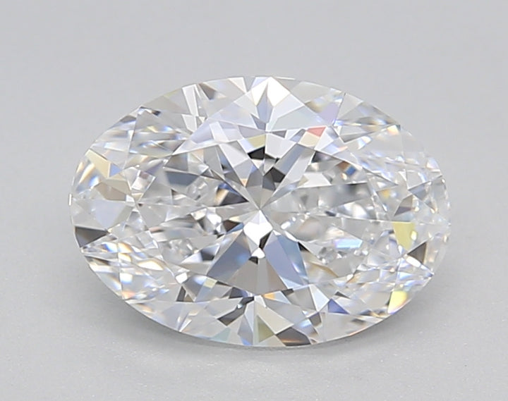 IGI Certified 1.50 CT Oval Lab-Grown Diamond: D Color, VVS1 Clarity