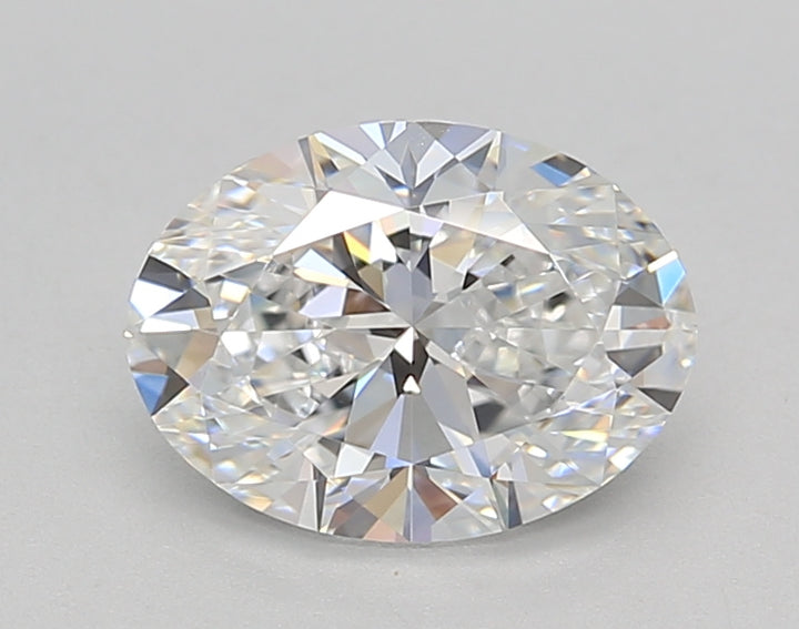 IGI Certified 1.50 CT Oval Lab-Grown Diamond: D Color, VVS1 Clarity