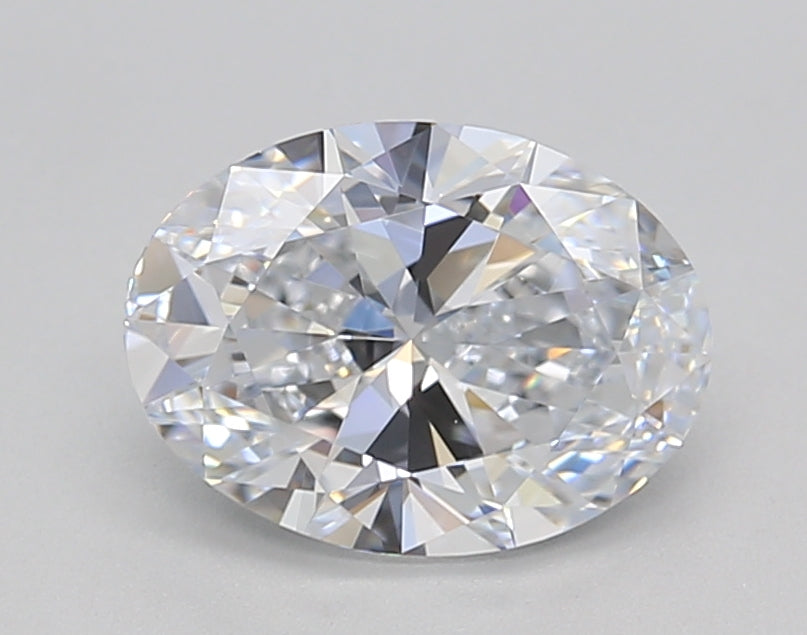 IGI Certified 1.50 CT Oval Lab-Grown Diamond: F Color, VVS1 Clarity