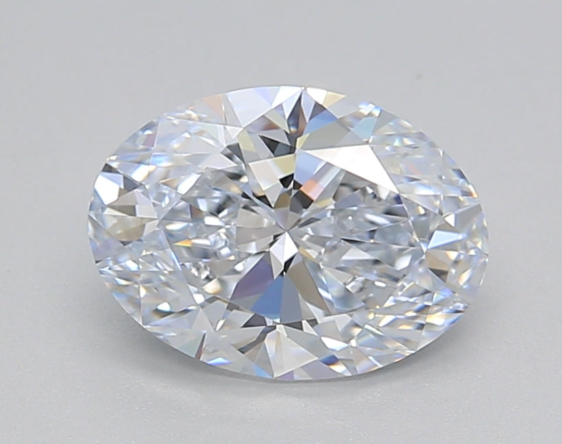 IGI Certified 1.50 CT Oval Lab-Grown Diamond: F Color, VVS1 Clarity