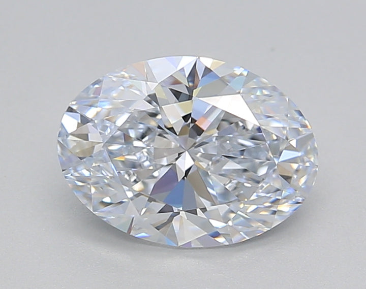 IGI Certified 1.50 CT Oval Lab-Grown Diamond: F Color, VVS1 Clarity