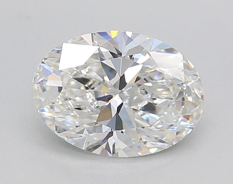 IGI Certified 1.50 CT Oval Lab-Grown Diamond, E Color, VS1 Clarity