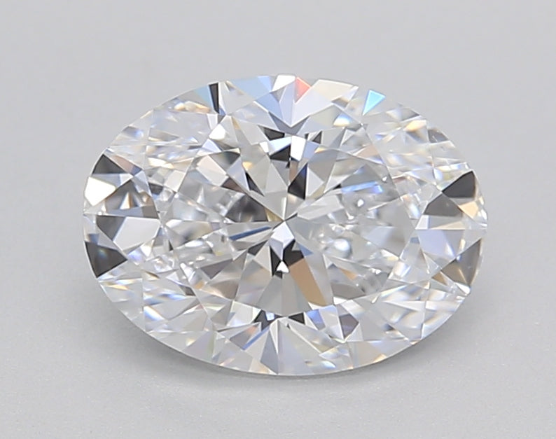 IGI Certified 1.50 CT Oval Lab Grown Diamond - D Color, VS1 Clarity