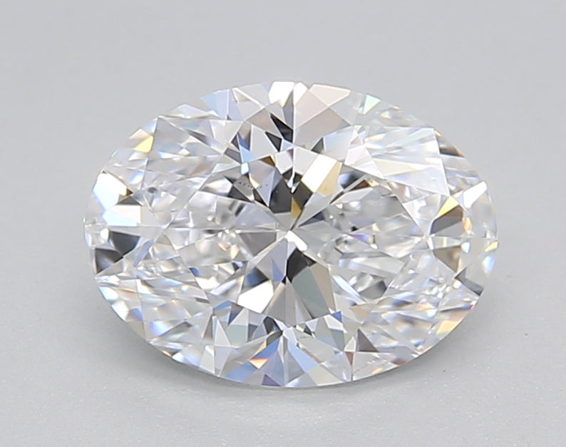 IGI Certified 1.50 CT Oval Lab Grown Diamond - D Color, VS1 Clarity