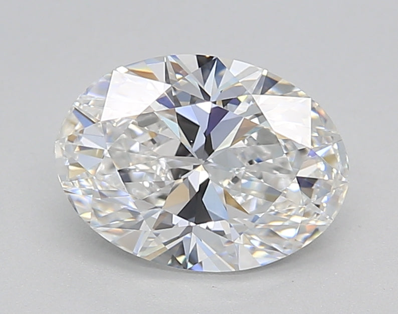 IGI Certified 1.50 CT Oval Lab Grown Diamond - D Color, VS1 Clarity