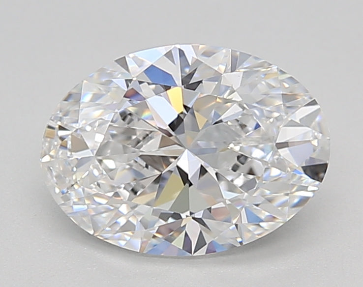 IGI Certified 1.50 CT Oval Lab Grown Diamond - D Color, VS1 Clarity