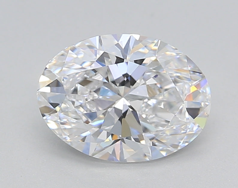 IGI Certified 1.50 CT Oval Lab Grown Diamond - D Color, VS1 Clarity