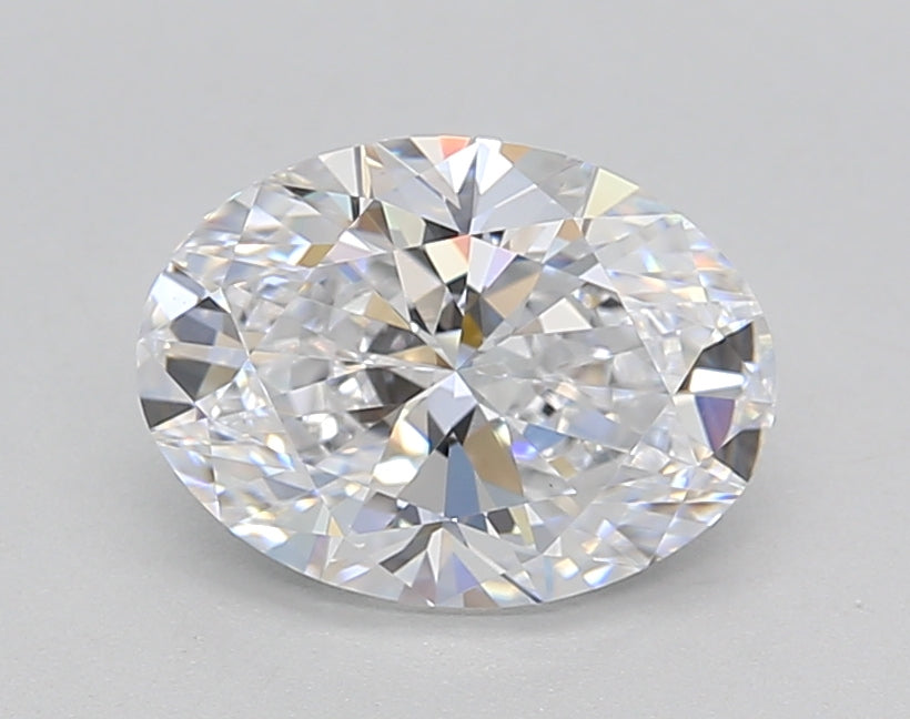 IGI Certified 1.50 CT Oval Lab Grown Diamond - D Color, VS1 Clarity