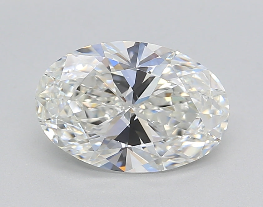 IGI Certified 1.50 CT Oval Lab Grown Diamond, F Color, VVS2 Clarity