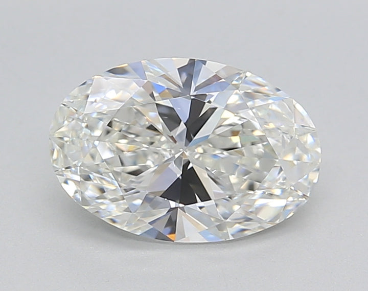 IGI Certified 1.50 CT Oval Lab Grown Diamond, F Color, VVS2 Clarity