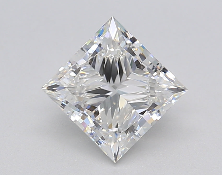 IGI Certified 1.50 CT Princess Cut Lab Grown Diamond - E Color, VVS2 Clarity