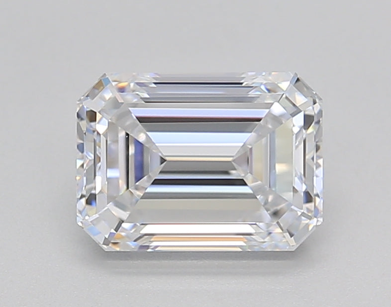 IGI Certified 1.50 ct. HPHT Lab-Grown Emerald Cut Diamond - D VVS2