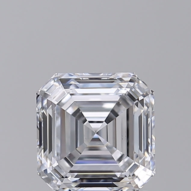 IGI Certified 1.51 CT Lab-Grown Square Emerald Cut Diamond