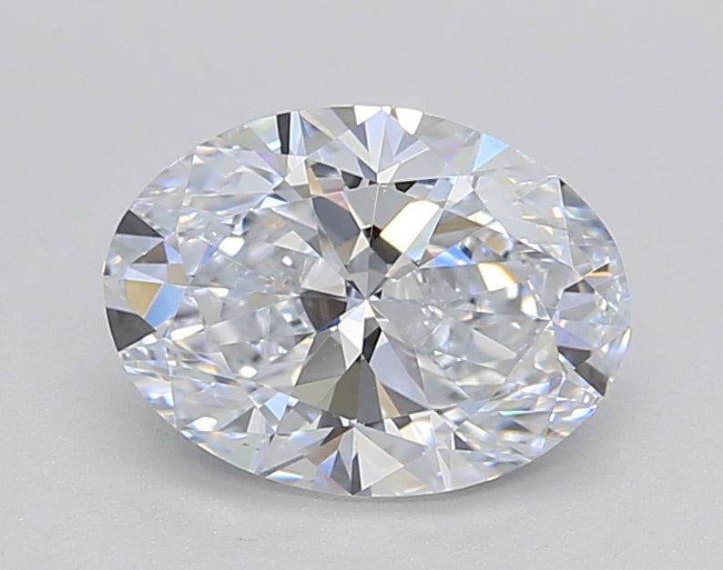 IGI Certified 1.51 CT Oval Cut Lab-Grown Diamond, VS1 Clarity, E Color