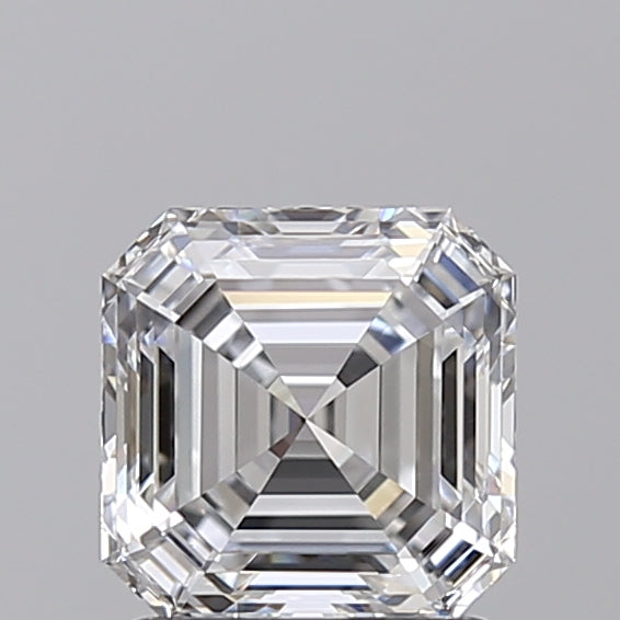 IGI Certified 1.51 CT Square Emerald Cut Lab Grown Diamond, E Color, VS1 Clarity