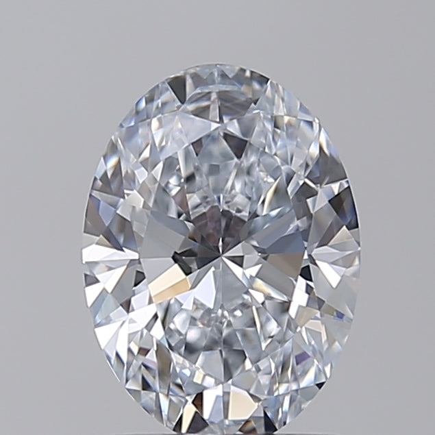 IGI Certified 1.52 CT Oval Lab Grown Diamond, F Color, IF Clarity