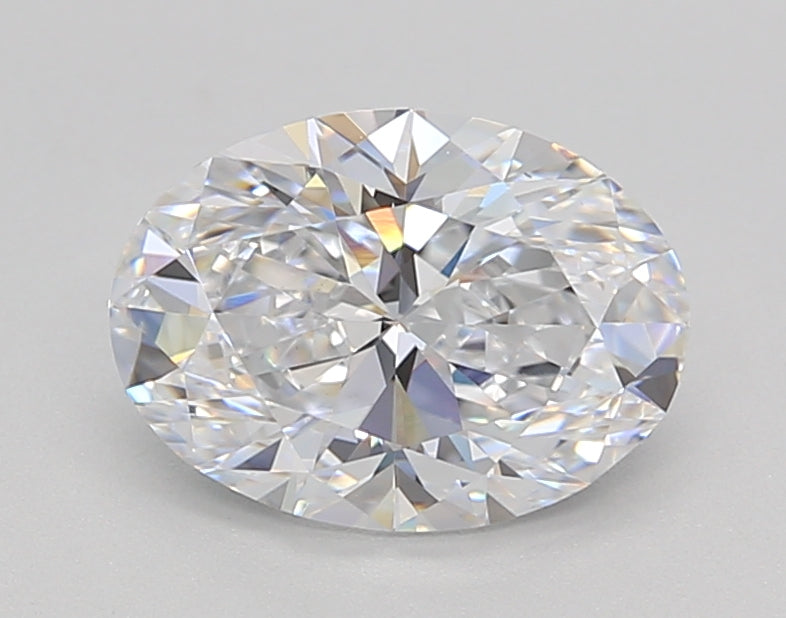 IGI Certified 1.53 CT Oval Lab-Grown Diamond - VS1 Clarity, D Color