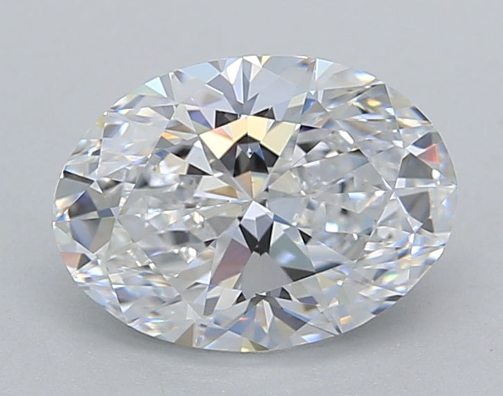 IGI Certified 1.54 CT Oval Cut Lab Grown Diamond, D Color, VS1 Clarity