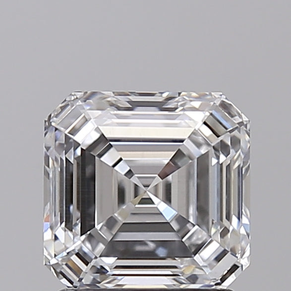 IGI Certified 1.55 CT Square Emerald Cut Lab Grown Diamond, E Color, VS2 Clarity