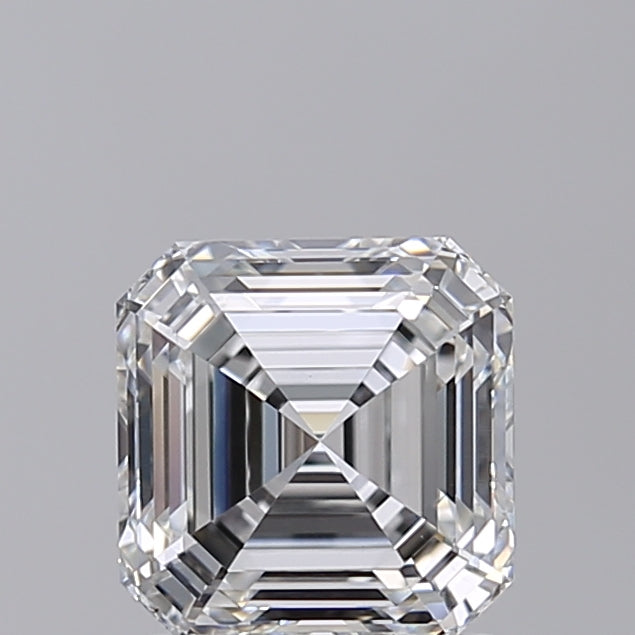 IGI Certified 1.55 CT Square Emerald Cut Lab Grown Diamond, F Color, VS1 Clarity