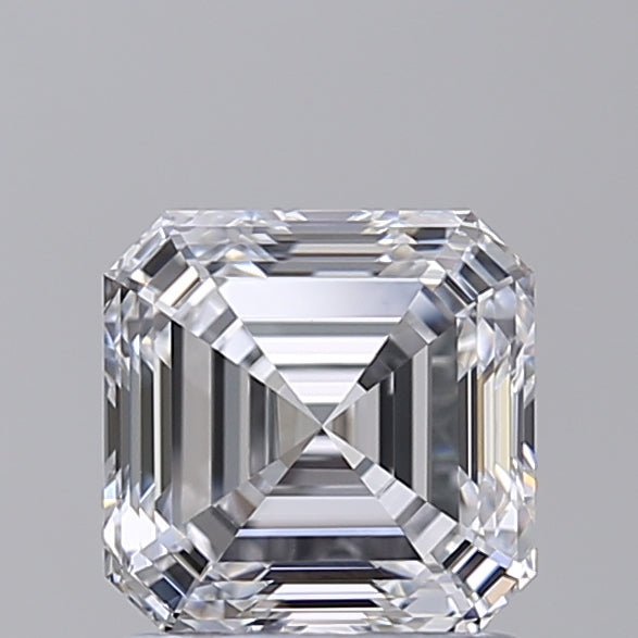 IGI Certified 1.56 CT Square Emerald Cut Lab Grown Diamond, D Color, VS1 Clarity