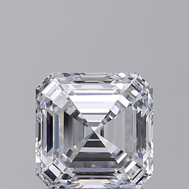 IGI Certified 1.56 CT Square Emerald Cut Lab Grown Diamond, E Color, VS1 Clarity