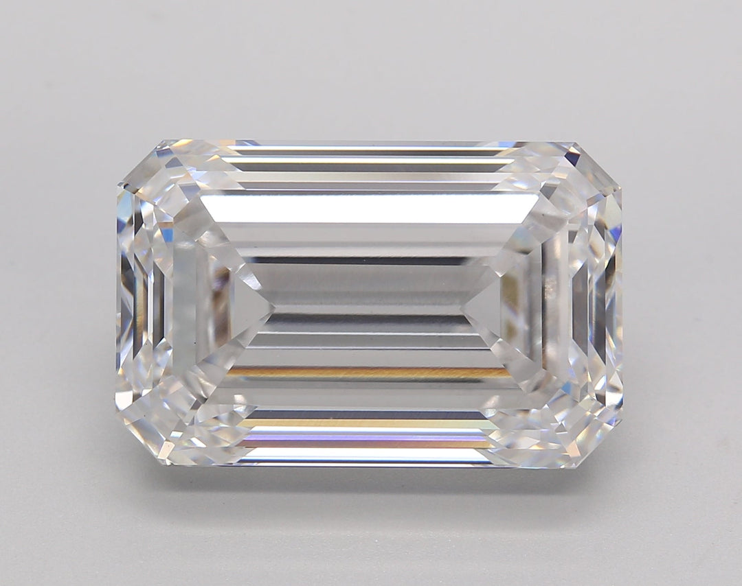 IGI Certified 13.28 CT Emerald Cut Lab Grown Diamond - F VS1