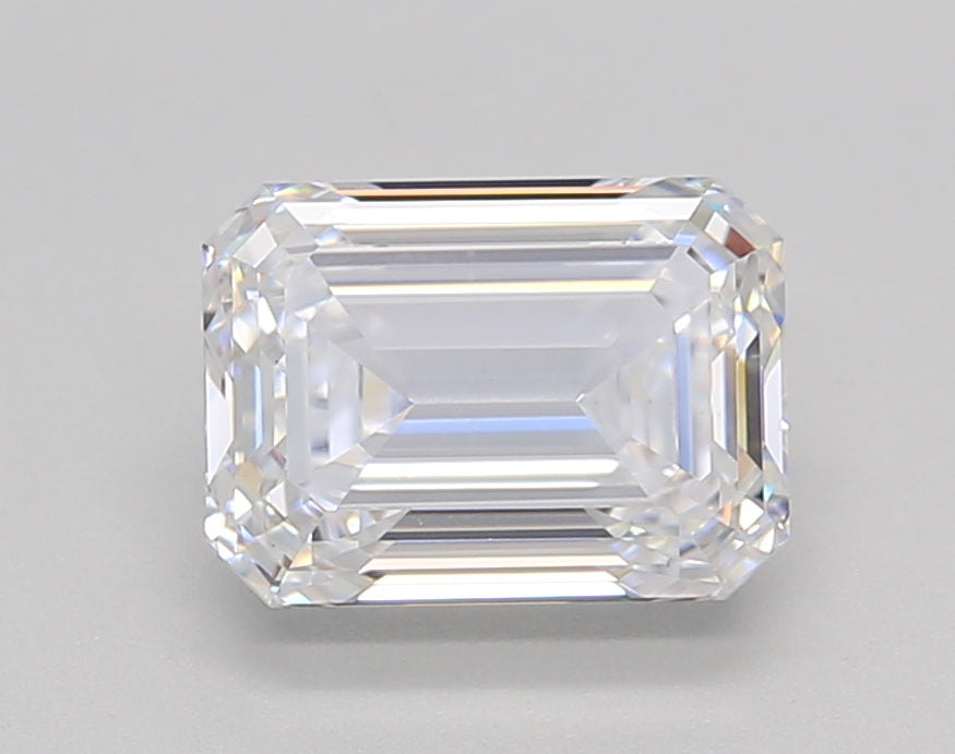 IGI Certified 2.00 CT Emerald Cut Lab Grown Diamond - D Color, VS1 Clarity